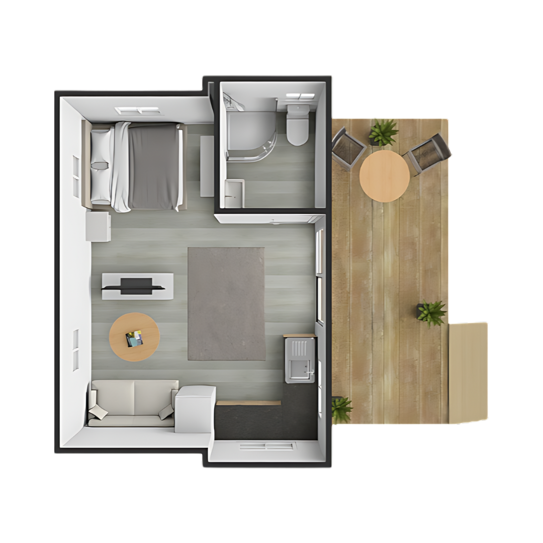 20ft | Queenslander | Studio