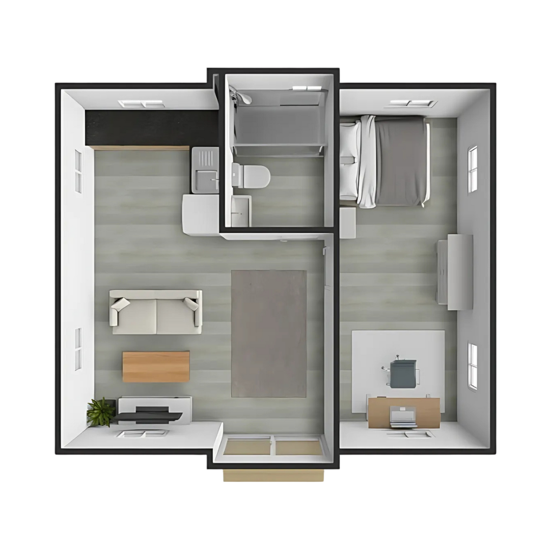 20ft | The Bach 1-Bedroom