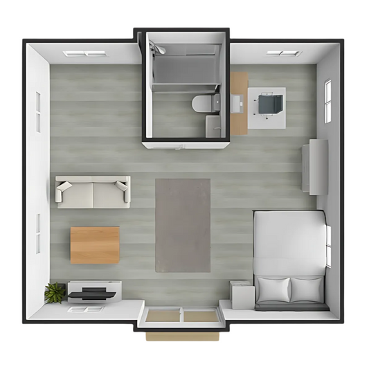 Budget | 20ft Open Plan