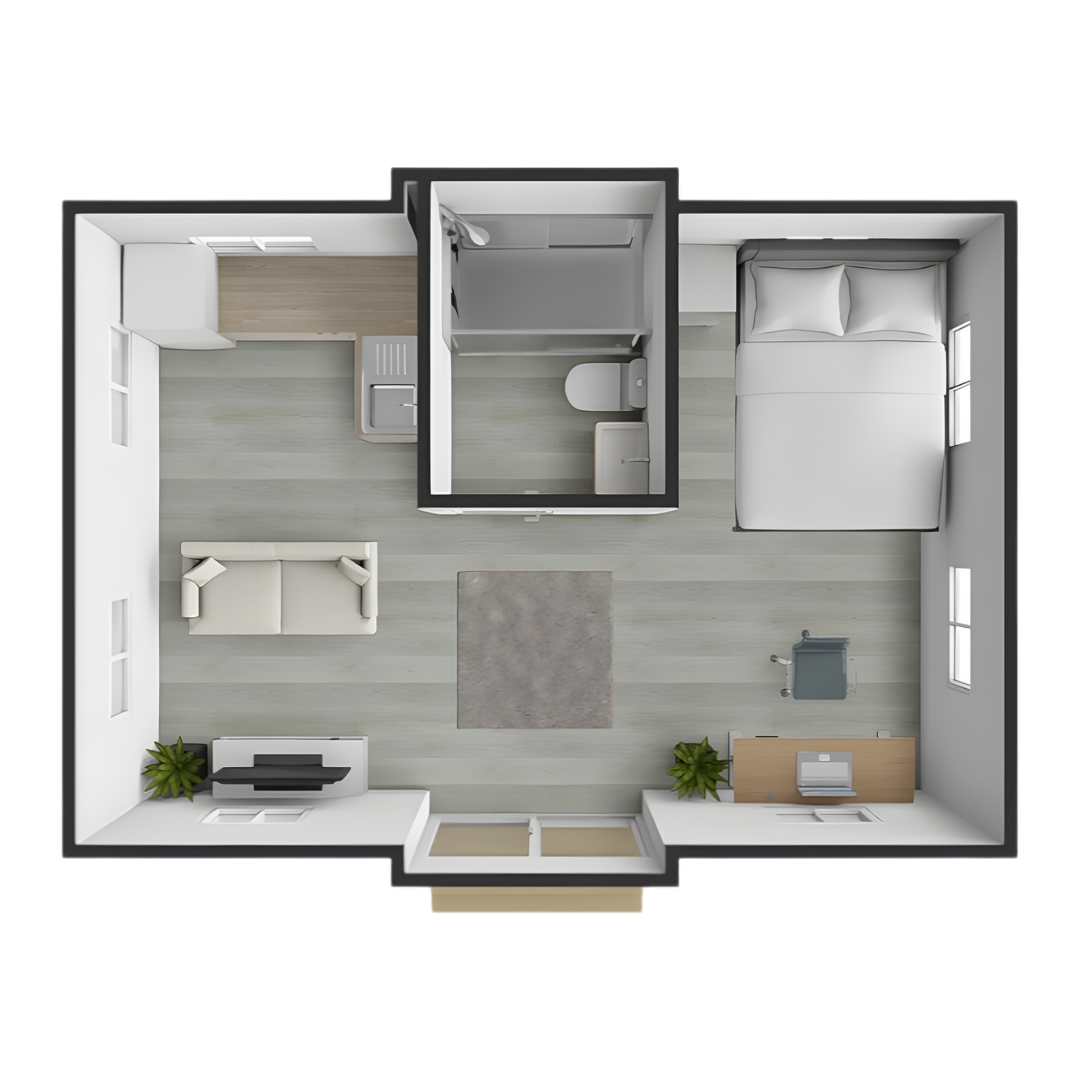 Budget | 13ft Open Plan