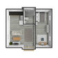 20ft | The Bach 1-Bedroom