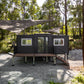 Budget cabin aerial view