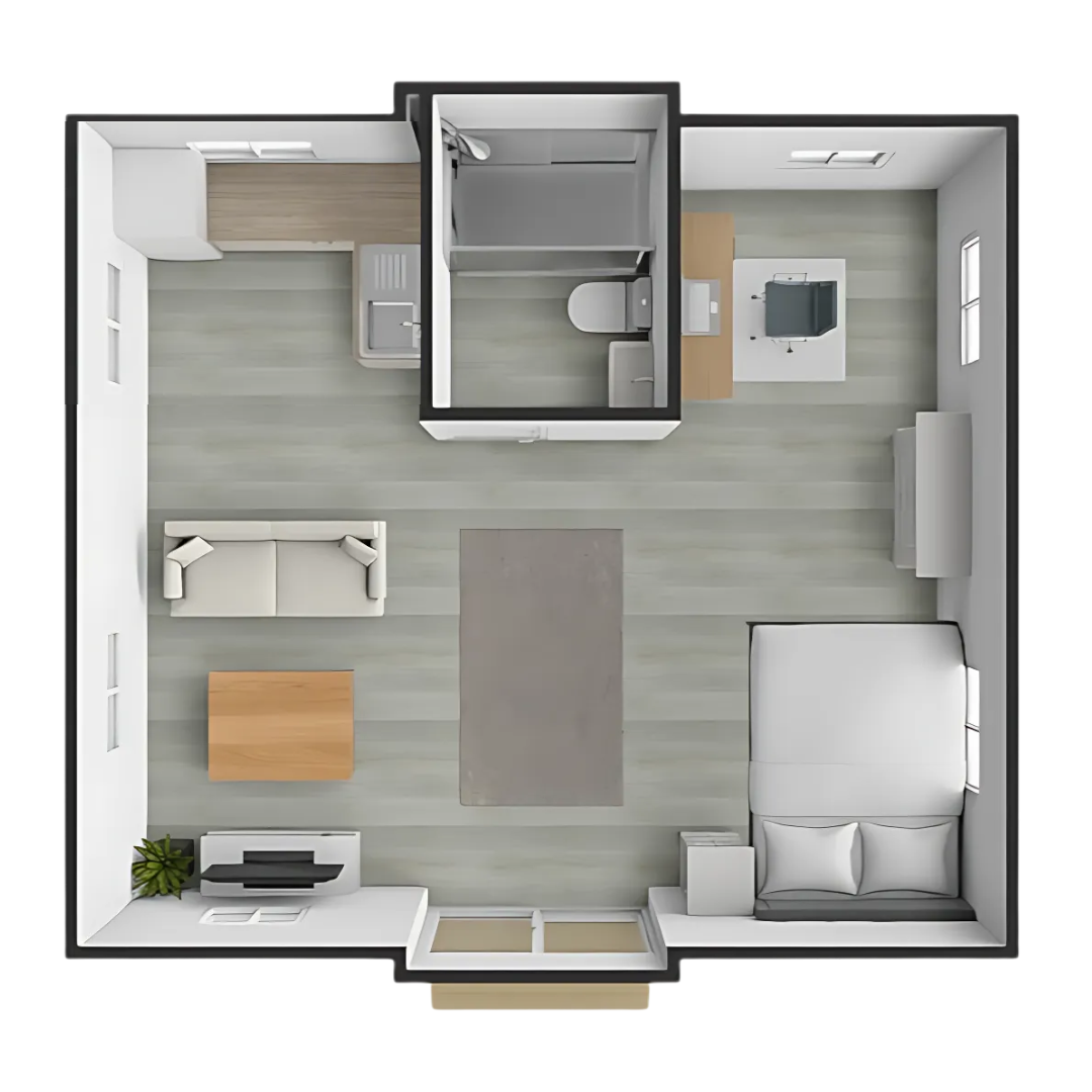 Budget | 20ft Open Plan